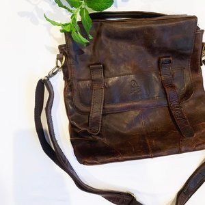 Vintage Toro Firenze Leather Shoulder Bag